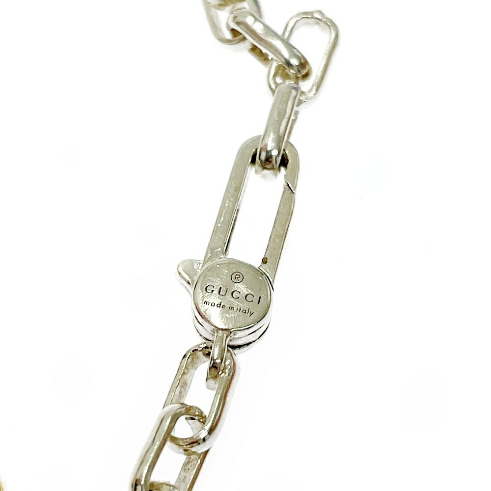 Gucci Silver Interlocking Bracelet - image 7